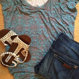 NWOT juicy couture patterned tunic top